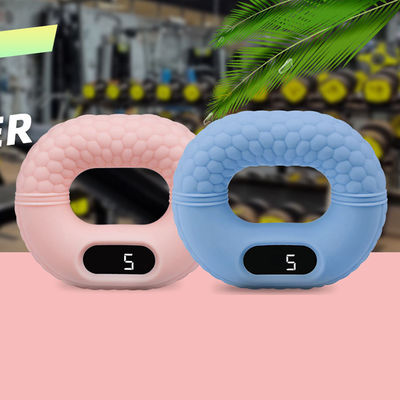 家庭 フィットネス 運動 シリコン 計量 力の装置 手握り リング 強化器 カウンター付き